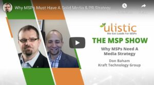 Media and PR strategies for MSPs