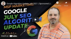 Google July 2021 SEO Update