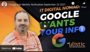 Google Ads Verification